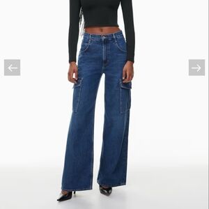 Agolde Blue Flare & Wide Leg Jeans